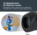 Celestron Nature 10x25 Monocular focus dial close up