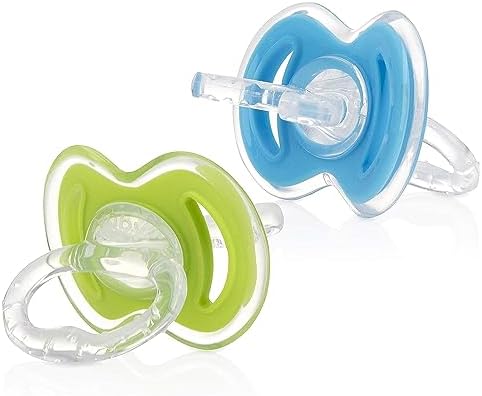 Nuby Gum-EEZ silicone pacifier teether showing textured bristles
