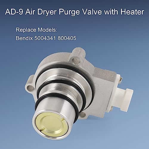 Twelve volt truck air brake purge valve replacement kit with hardware