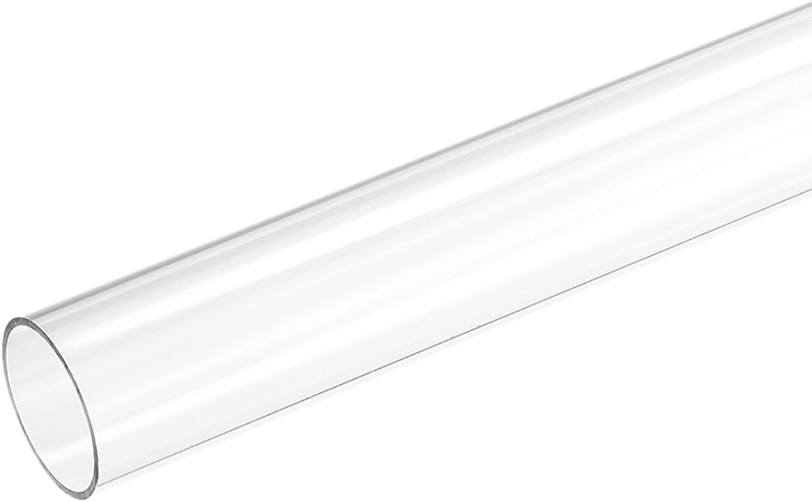 Meccanixity plastic pipe front view and clear packaging
