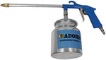 Adorbo high pressure air solvent sprayer with stainless steel canister