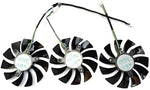 LTANDBR GA92S2U GPU fan showcasing plastic blade profile design for optimal airflow delivery