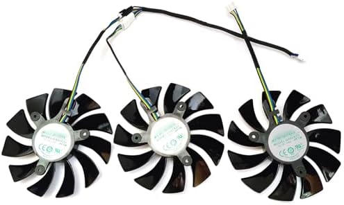 LTANDBR GA92S2U GPU fan showcasing plastic blade profile design for optimal airflow delivery