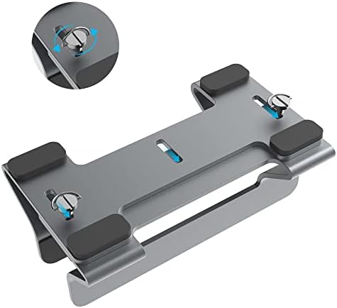 Psitek 1 slot vertical laptop holder displaying the ultra-fine sandblasted anodized finish matching premium aluminum laptops
