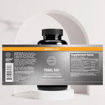 Primal Harvest NAD Plus 60 count bottle side view
