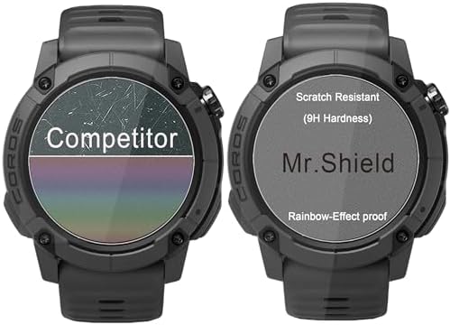 Mr.Shield 9H hardness Japanese glass screen protector close up