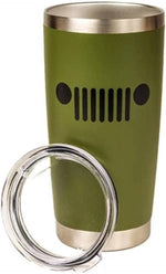 Jeep Gladiator 20 oz Insulated Travel Coffee Mug Trail Rated Logo and Rubicon Design - Image 11