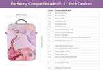 Dadanism 9 to 11 inch carrying case displaying the detachable adjustable shoulder strap.
