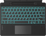 Microsoft Surface Pro 11 tablet side profile showcasing slim design and built-in adjustable kickstand