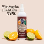 Wine Away biodegradable stain remover spray for coffee and ink