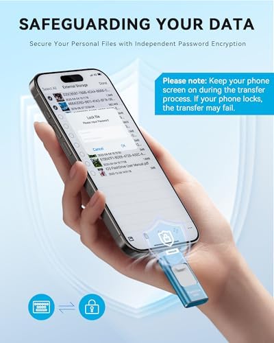 ROSPE memory stick alongside an iPad and a personal computer showing multi-device use
