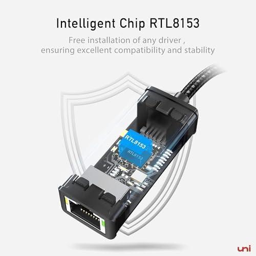Authentic imported uni internet adapter displaying active blinking LED status indicators during operation