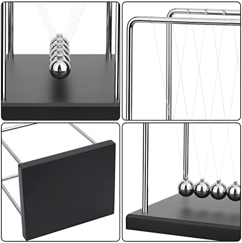 QLKUNLA Newton cradle desktop decor in a professional office
