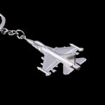 ODETOJOY airplane keychain attached to a backpack as a pendant