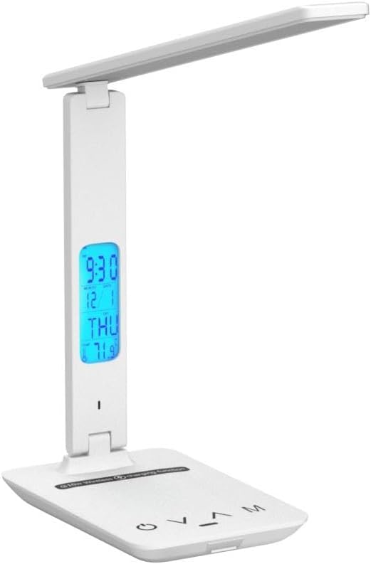 LAOPAO desk lamp USB charging port and back view