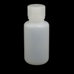 Aexit plastic reagent bottle screw cap close up