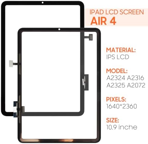 Thirdpole ten point nine inch tablet glass digitizer panel repair kit