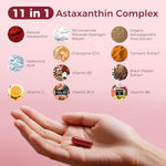Authentic USA imported AiVital astaxanthin complex for skin hydration and eye health support