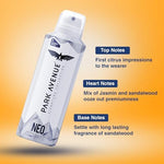 Park Avenue Men Neo Signature Collection | Deodorant Spray | Fresh Long-Lasting Aroma | 150Ml Each (Pack Of 2) - Image 4