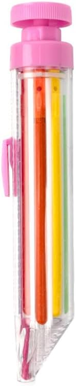 8-in-1 Retractable Rotating Crayon 15cm/5.91in Push Style Colored Graffiti Pens Painting Pencil Tool for Artists DIY Art Writing Drawing (4PCS, Green) - Image 10