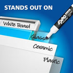 Expo markers set lifestyle workspace view
