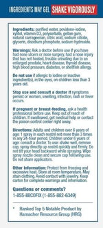 Authentic CofixRx nasal spray packaging for imported health care