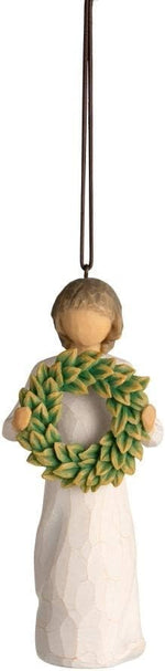 Willow Tree Soar collectible ornament back profile view