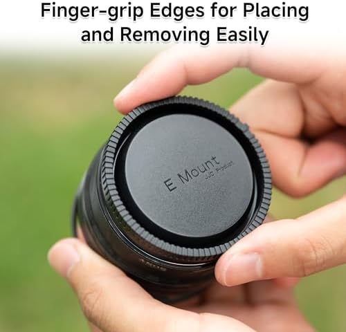 Replacement camera body cover with ergonomic finger grip edges for easy removal
