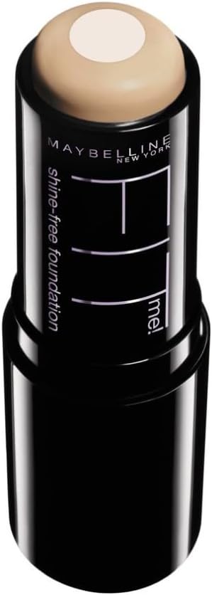 Maybelline Fit Me Shine-Free + Balance Foundation Stick, Multi-Use Face Makeup and Contour Stick For Natural, Matte Coverage, Porcelain, 1 Count - Image 14