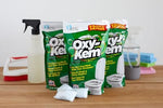 Oxy-Kem holding tank treatment pods in a clean marine environment setting