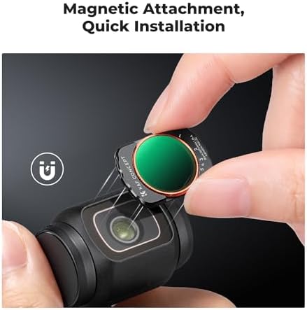 K&F Concept ND filter inside protective carrying case