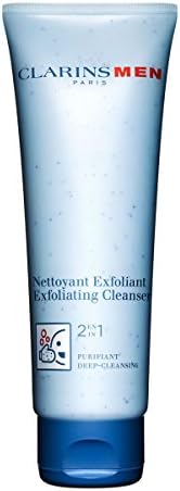 Clarins Men Exfoliating Cleanser packaging tube detail