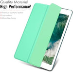 Premium lightweight tablet shell folded into low angle typing stand mode.