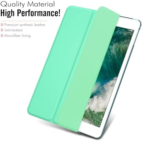 Premium lightweight tablet shell folded into low angle typing stand mode.