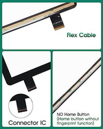 Authentic SRJTEK outer touch glass screen digitizer assembly components
