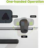 Side profile view of Safelon heat-resistant oven lock
