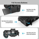SmallRig protective cage kit side perspective focusing on the dedicated cable clamp