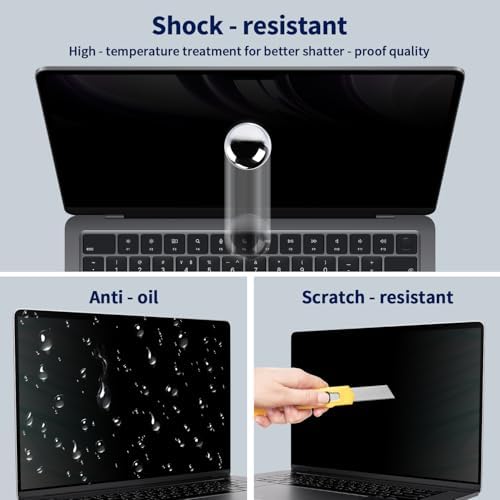 Full product kit including privacy screen and packaging