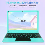 Portable Android 12 notebook computer highlighting the compact entry level student design.