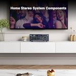 Authentic USA imported Neohipo home stereo receiver packaging contents and accessories