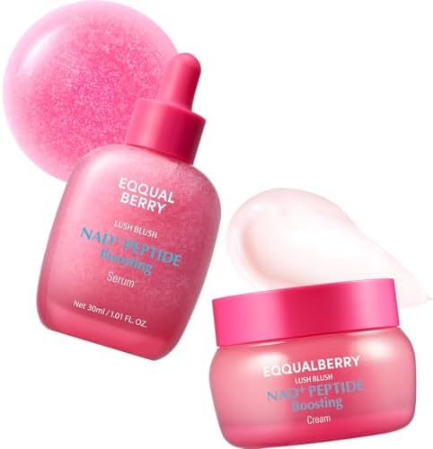 Eqqualberry Firming and Lifting Duo front view pink packaging skincare set