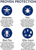 Proven twelve hour tick and fly protection spray bottle