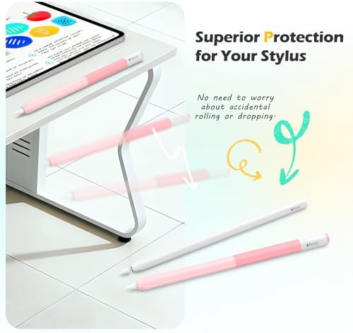 MoKo premium silicone stylus sleeve illustrating scratch protection features
