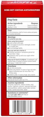 Tylenol precise nighttime pain relief cream with soothing lavender scent for sleep support