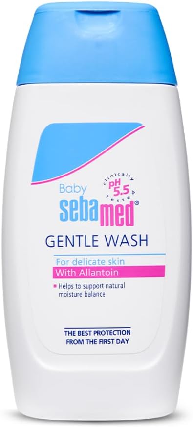 Sebamed Baby Gentle Wash|pH 5.5|Baby Body Wash|Soap Free|Tear Free|200ml - Image 1