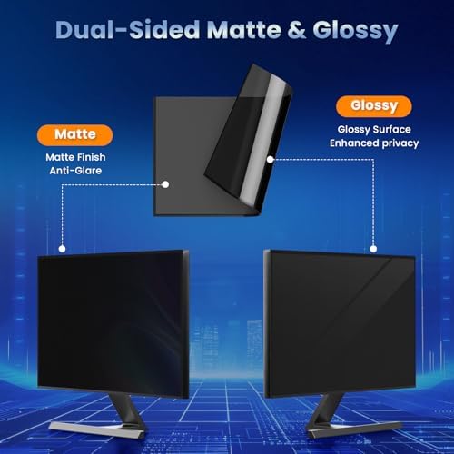 Side angle view displaying thirty degree micro-blind visual privacy blackout effect on office workstation.