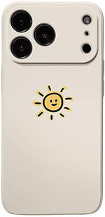 Casechics Compatible with iPhone 11 Pro Max Case,Couple Matching,Whitesun | Cute Couple Matching,Cartoon Sun Moon,Silicone Camera Lens Protection - Image 12