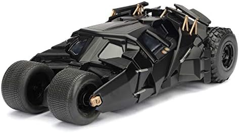 Jada Metal Batmobile with Batman Dc Figure, Pack of 1, Multicolor, 96-360 Months Kid - Image 4