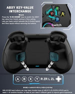 Joso multi platform controller adjusted to fit a large Android tablet