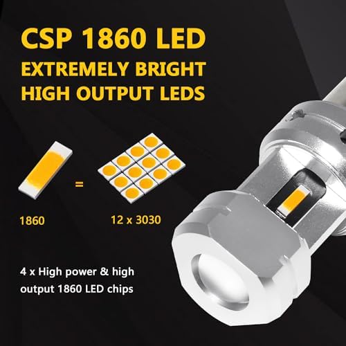 Super bright 1156 7506 amber automotive LED indicator bulb close up